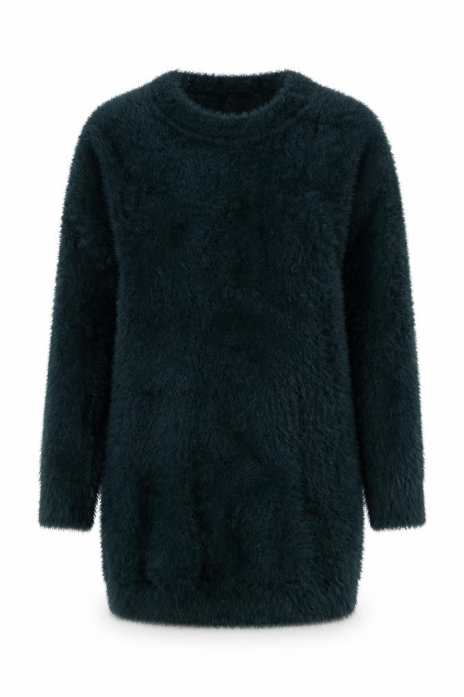 Womens UK Size 8 F&F Green Pullover Jumper