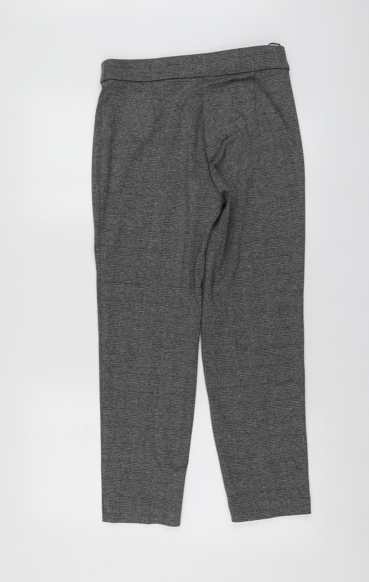 Womens UK Size 10 M7S Regular Fit Chino Grey Trousers