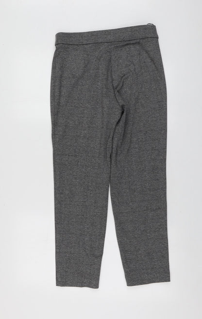Womens UK Size 10 M7S Regular Fit Chino Grey Trousers