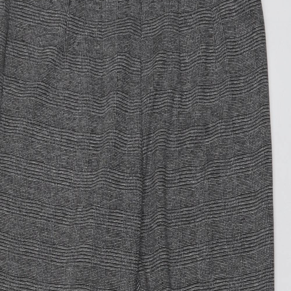 Womens UK Size 10 M7S Regular Fit Chino Grey Trousers