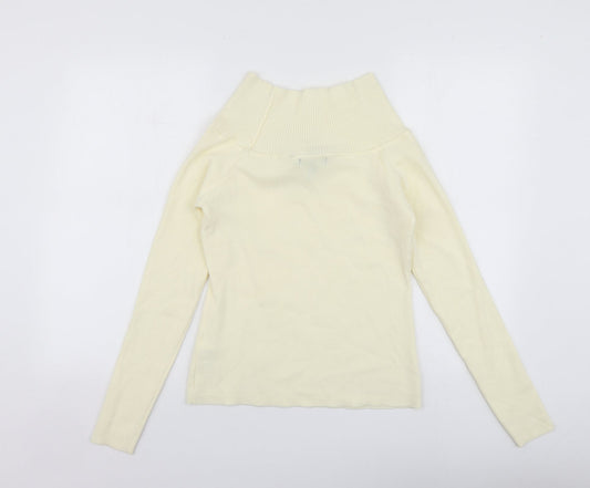 Womens UK Size 16 New Look Yellow Pullover Jumper