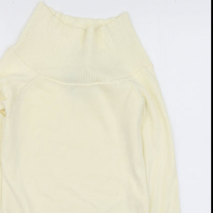 Womens UK Size 16 New Look Yellow Pullover Jumper
