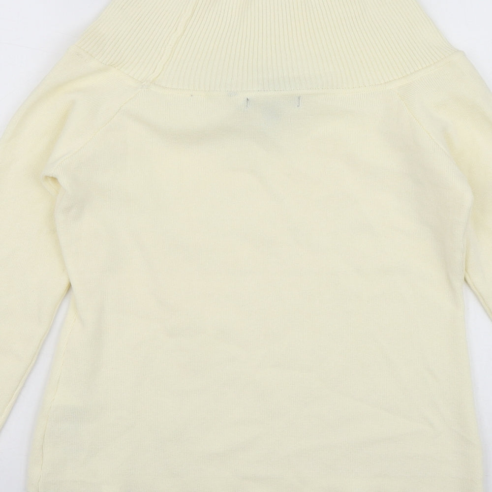 Womens UK Size 16 New Look Yellow Pullover Jumper