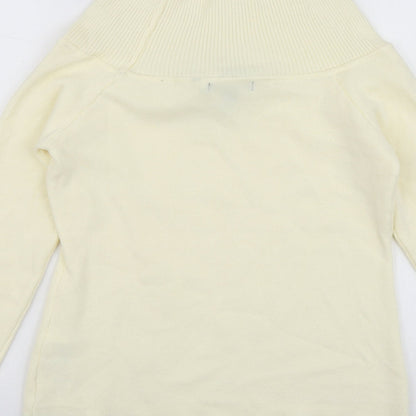 Womens UK Size 16 New Look Yellow Pullover Jumper
