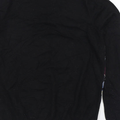 Womens UK Size 12 Warehouse Black Pullover Jumper