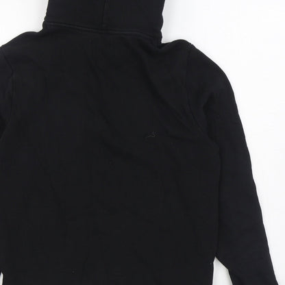 1971 Womens Black  Cotton Pullover Hoodie Size M  Pullover