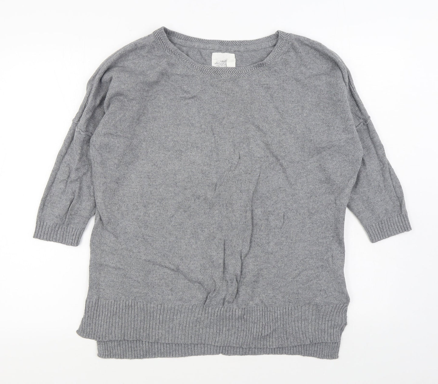 Womens UK Size L H&M Grey Pullover Jumper