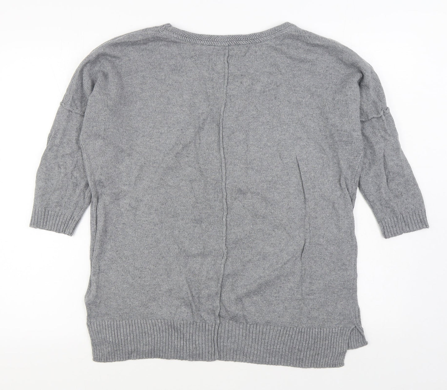Womens UK Size L H&M Grey Pullover Jumper