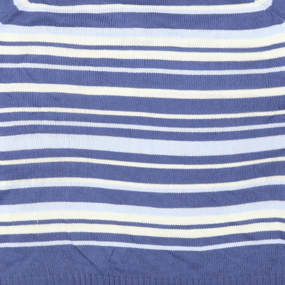 Womens UK Size L Bonmarché Blue Pullover Jumper