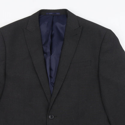 Mens UK Size 40 NEXT Regular Grey Suit Jacket