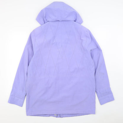 Classics Womens Purple   Jacket  Size 14  Zip
