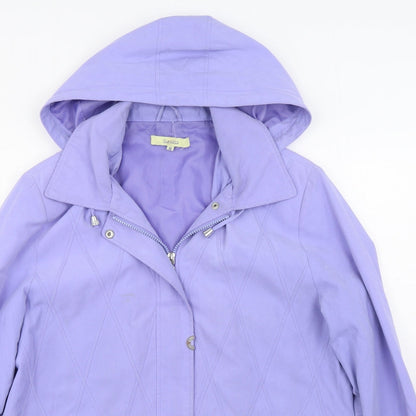 Classics Womens Purple   Jacket  Size 14  Zip