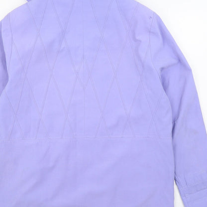 Classics Womens Purple   Jacket  Size 14  Zip