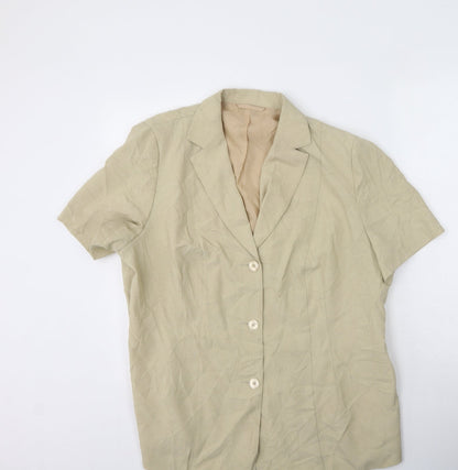 Womens UK Size 20 essence Beige Cardigan Jumper
