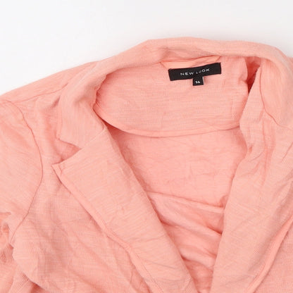Womens UK Size 14 New Look Pink Gilet