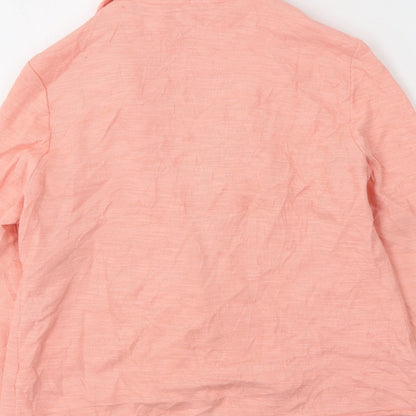 Womens UK Size 14 New Look Pink Gilet