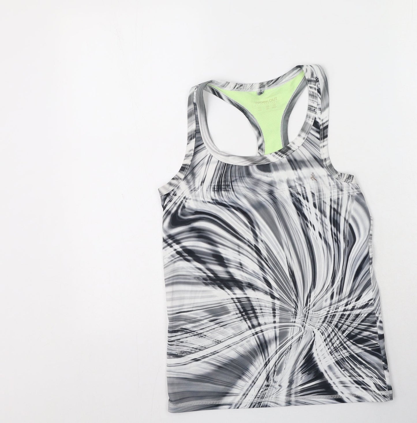 Primark Womens Multicoloured  Polyester Camisole Tank Size 12 Round Neck