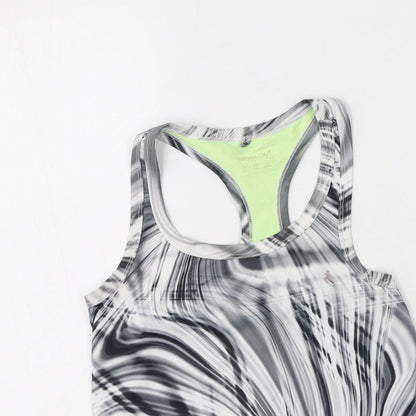 Primark Womens Multicoloured  Polyester Camisole Tank Size 12 Round Neck