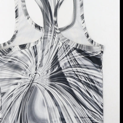 Primark Womens Multicoloured  Polyester Camisole Tank Size 12 Round Neck