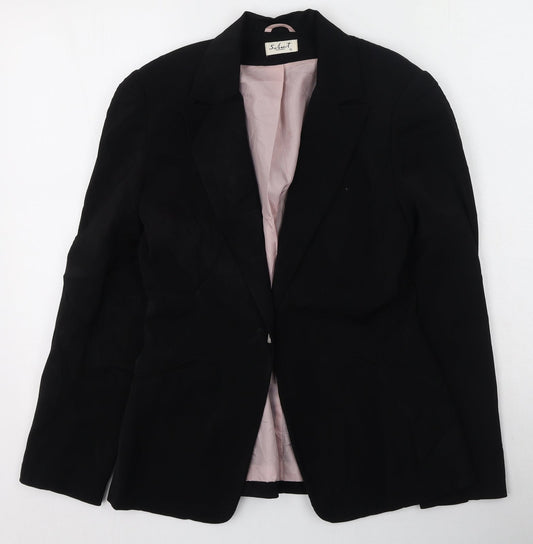 Womens UK Size 10 Select Black Jacket