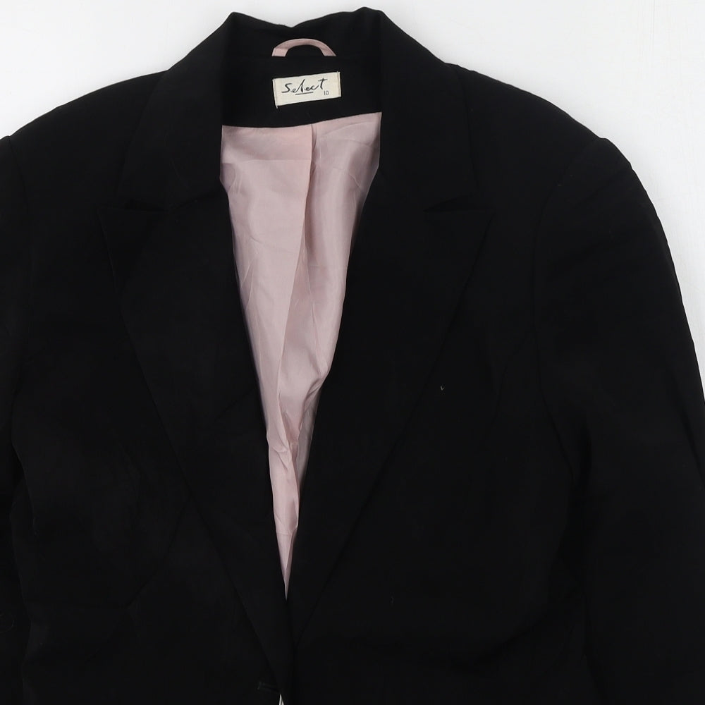 Womens UK Size 10 Select Black Jacket