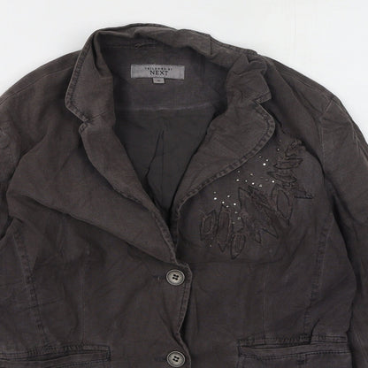 NEXT Womens Brown   Jacket  Size 12