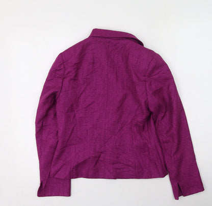 Autonomy Womens Purple   Jacket  Size 8