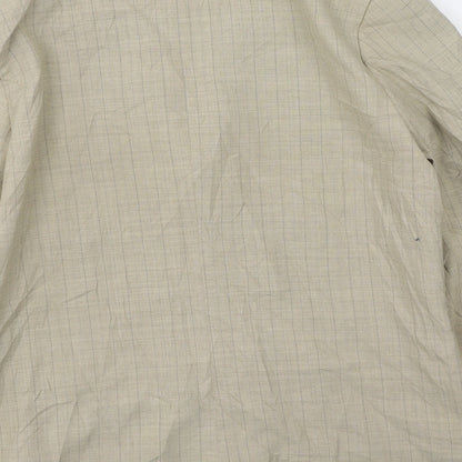 Preworn Womens Beige Striped  Jacket  Size 14