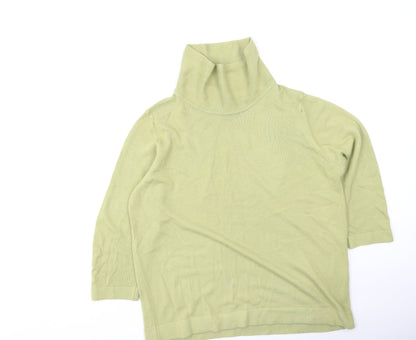 Womens UK Size 18 Marks and Spencer Green Pullover Jumper