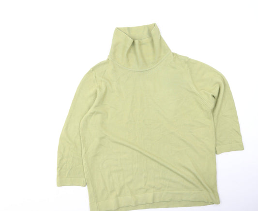 Womens UK Size 18 Marks and Spencer Green Pullover Jumper