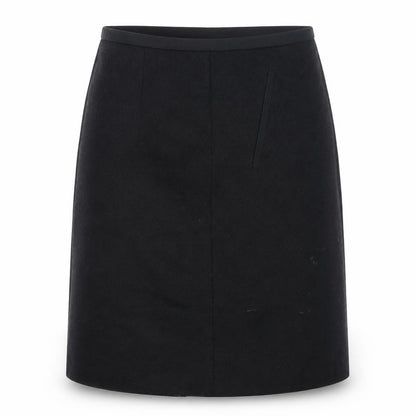 Marks and Spencer Womens Black  Polyester A-Line Skirt Size 8