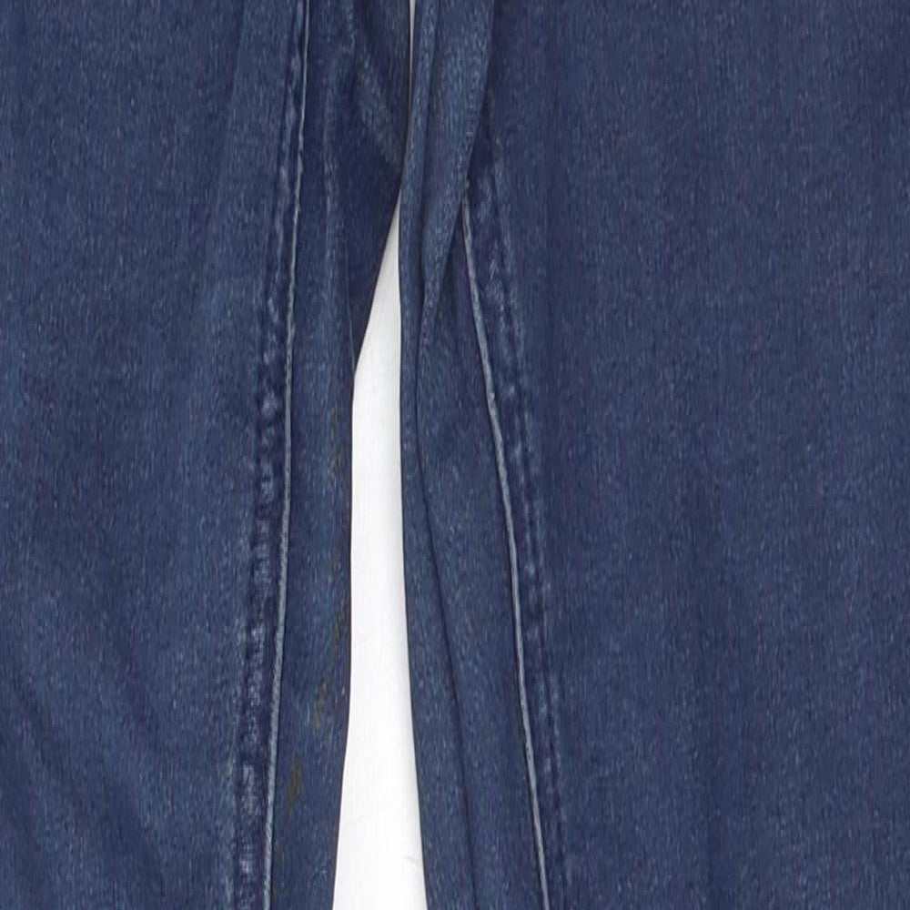 Golddigga Womens Blue  Cotton Skinny Jeans Size 8 L27 in Regular