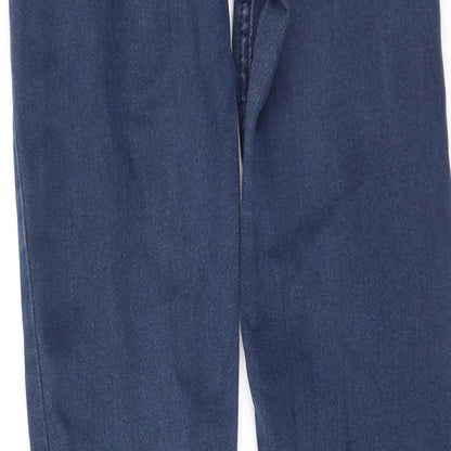 Golddigga Womens Blue  Cotton Skinny Jeans Size 8 L27 in Regular