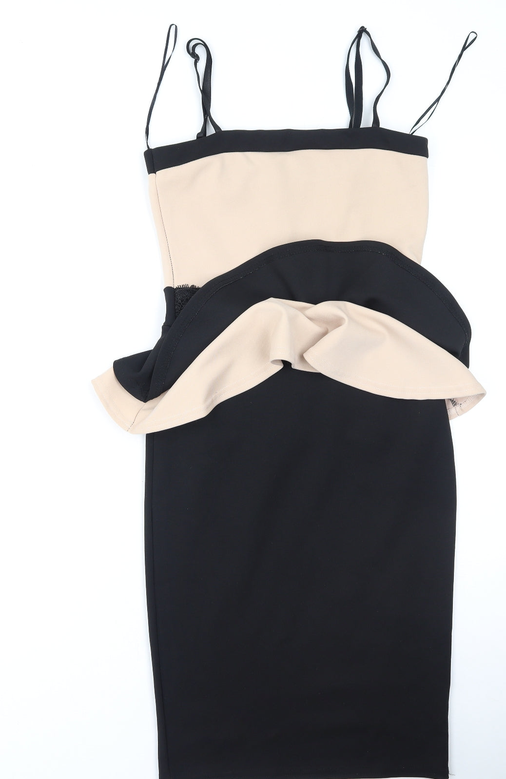 Quiz Womens Multicoloured  Polyester Bodycon  Size 10  Square Neck