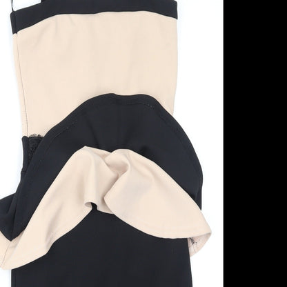 Quiz Womens Multicoloured  Polyester Bodycon  Size 10  Square Neck