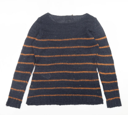 Womens UK Size S VERO MODA Blue Pullover Jumper