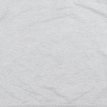 Peacocks Womens Grey  Cotton Pullover Sweatshirt Size L  Pullover
