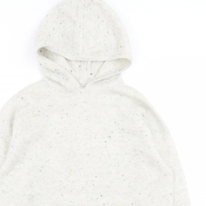 TU Womens Grey  Acrylic Pullover Hoodie Size S  Pullover