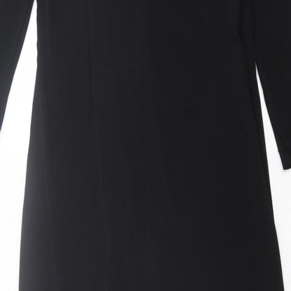 Savoir Womens Black  Polyester A-Line  Size 12  V-Neck Pullover