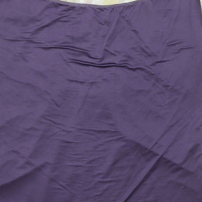 Vassalli Womens Multicoloured  Cotton Basic Blouse Size 16 Boat Neck