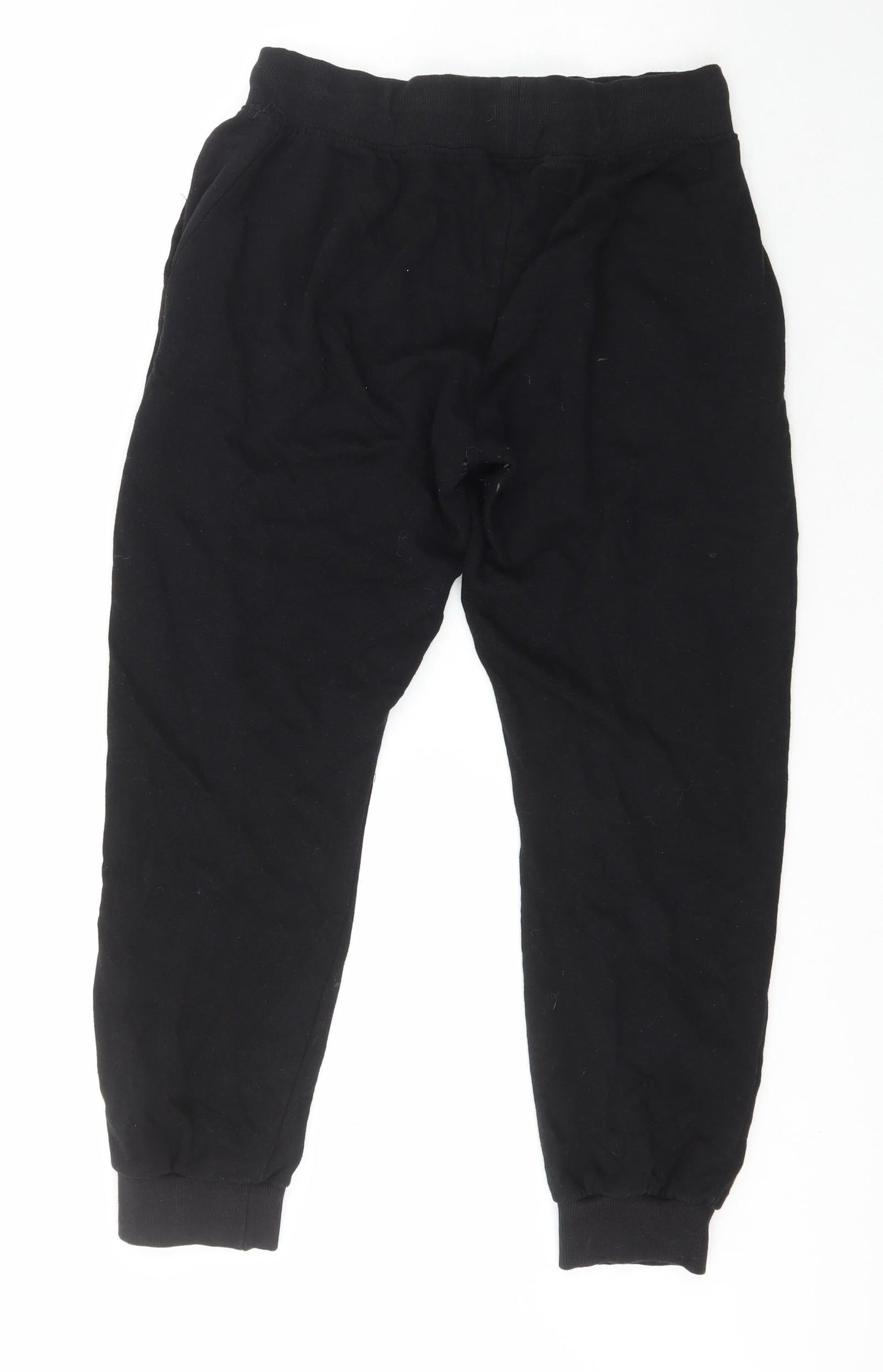 Womens UK Size M Pep&Co Regular Fit Jogger Black Trousers