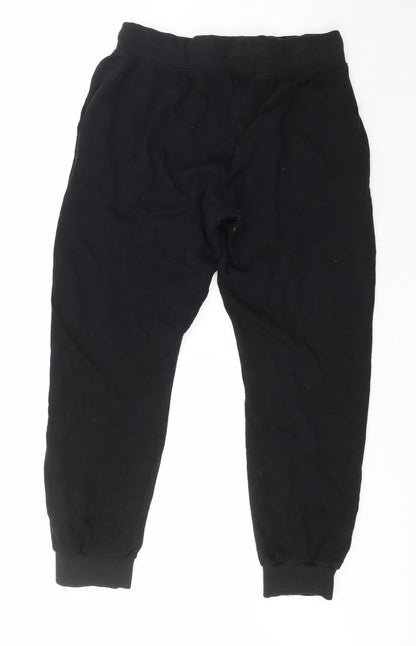 Womens UK Size M Pep&Co Regular Fit Jogger Black Trousers