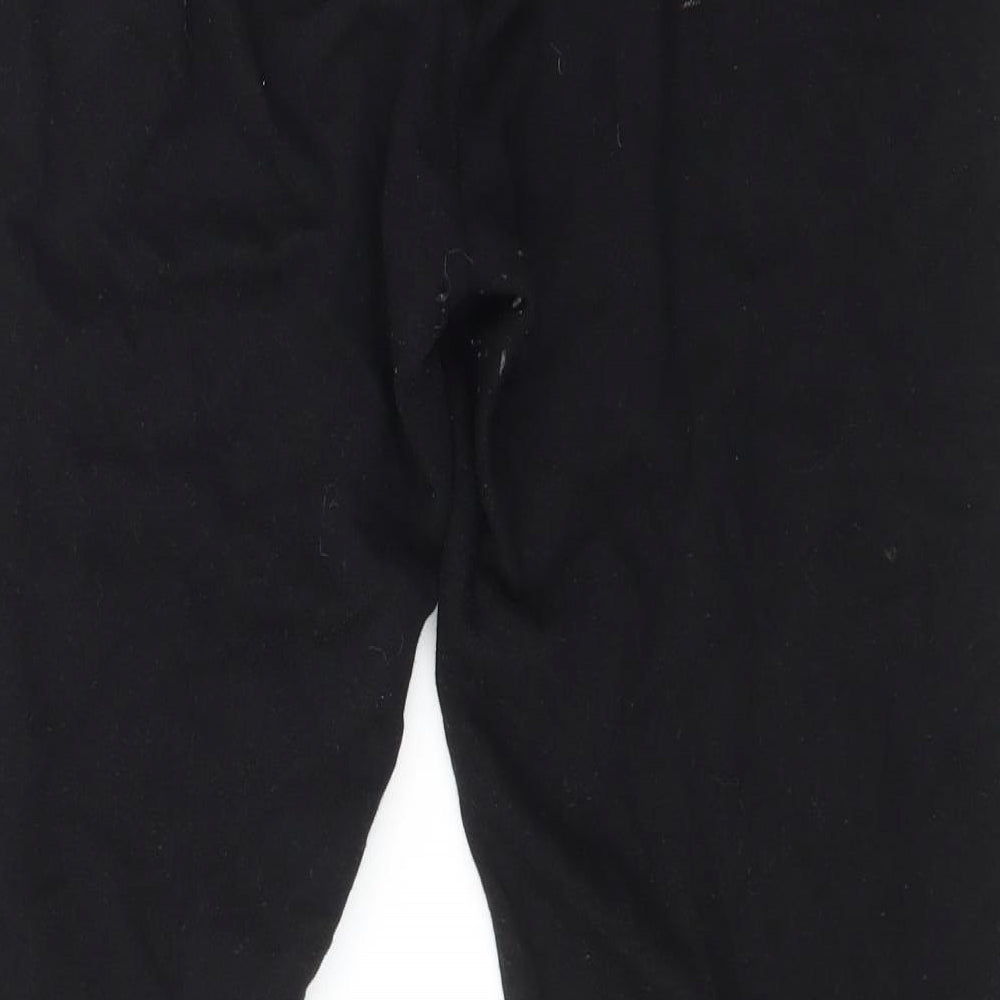 Womens UK Size M Pep&Co Regular Fit Jogger Black Trousers