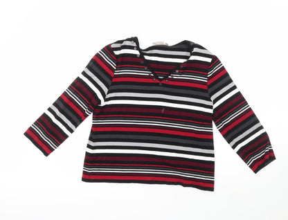 Womens UK Size XL CC Multicoloured Pullover Jumper