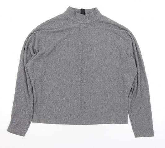 Womens UK Size S New Look Grey Pullover Jumper