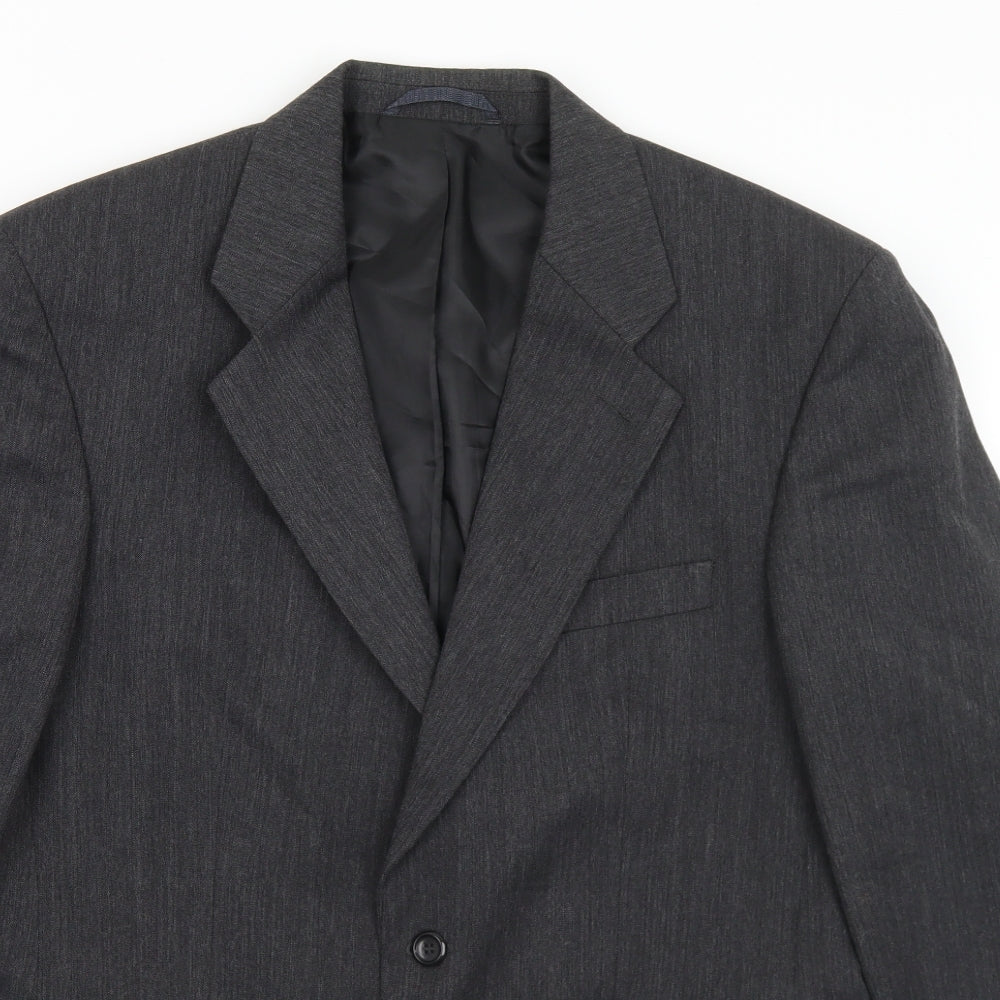 Mens UK Size 40 Scott International Regular Grey Suit Jacket