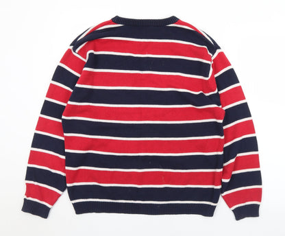 Womens UK Size 14 IZOD Multicoloured Pullover Jumper
