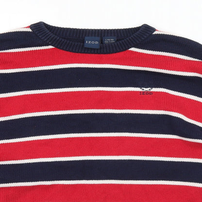 Womens UK Size 14 IZOD Multicoloured Pullover Jumper
