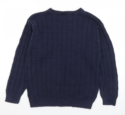 Womens UK Size 14 IZOD Blue Pullover Jumper