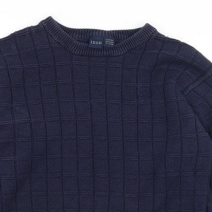 Womens UK Size 14 IZOD Blue Pullover Jumper